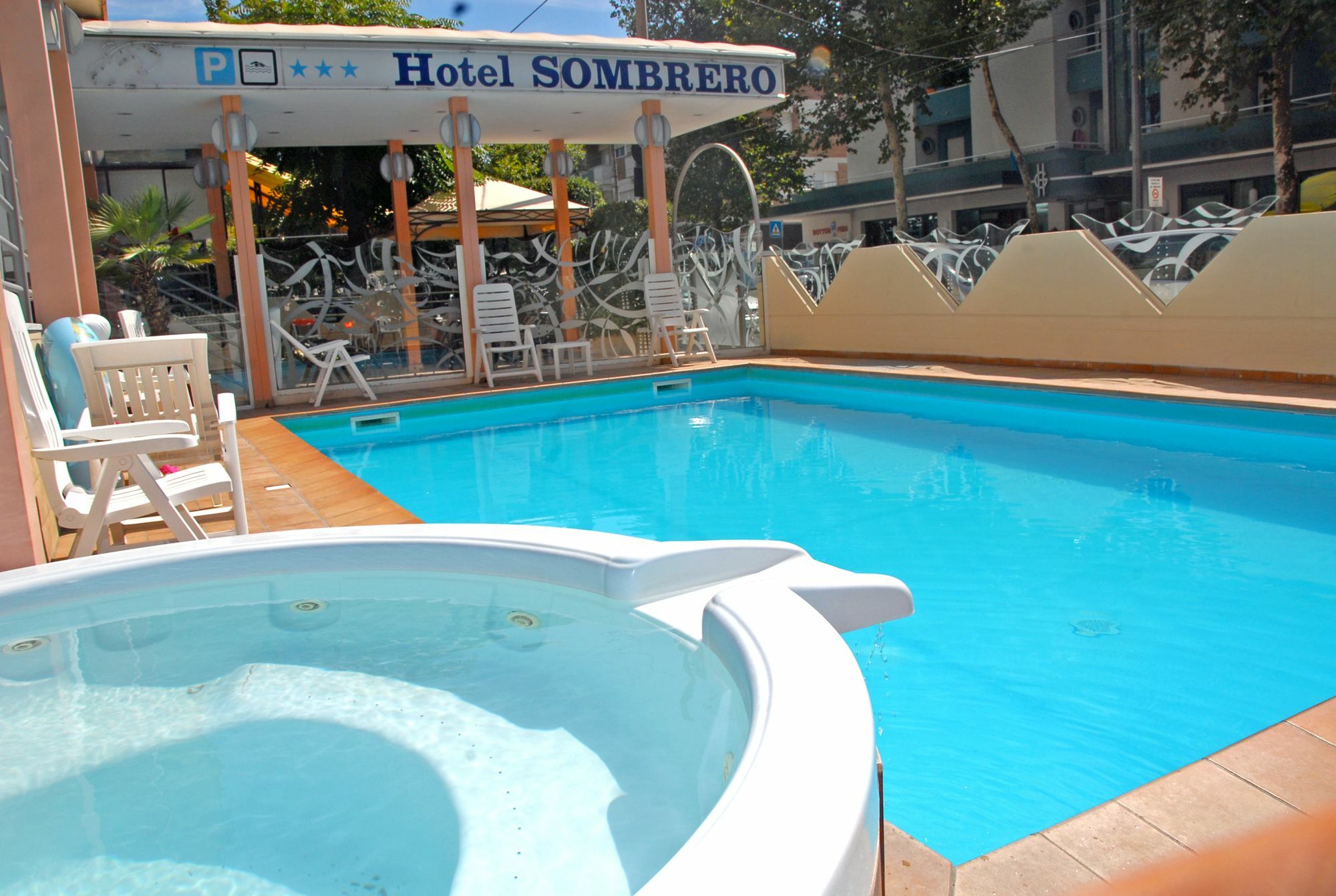 Hotel Sombrero リミニ エクステリア 写真
